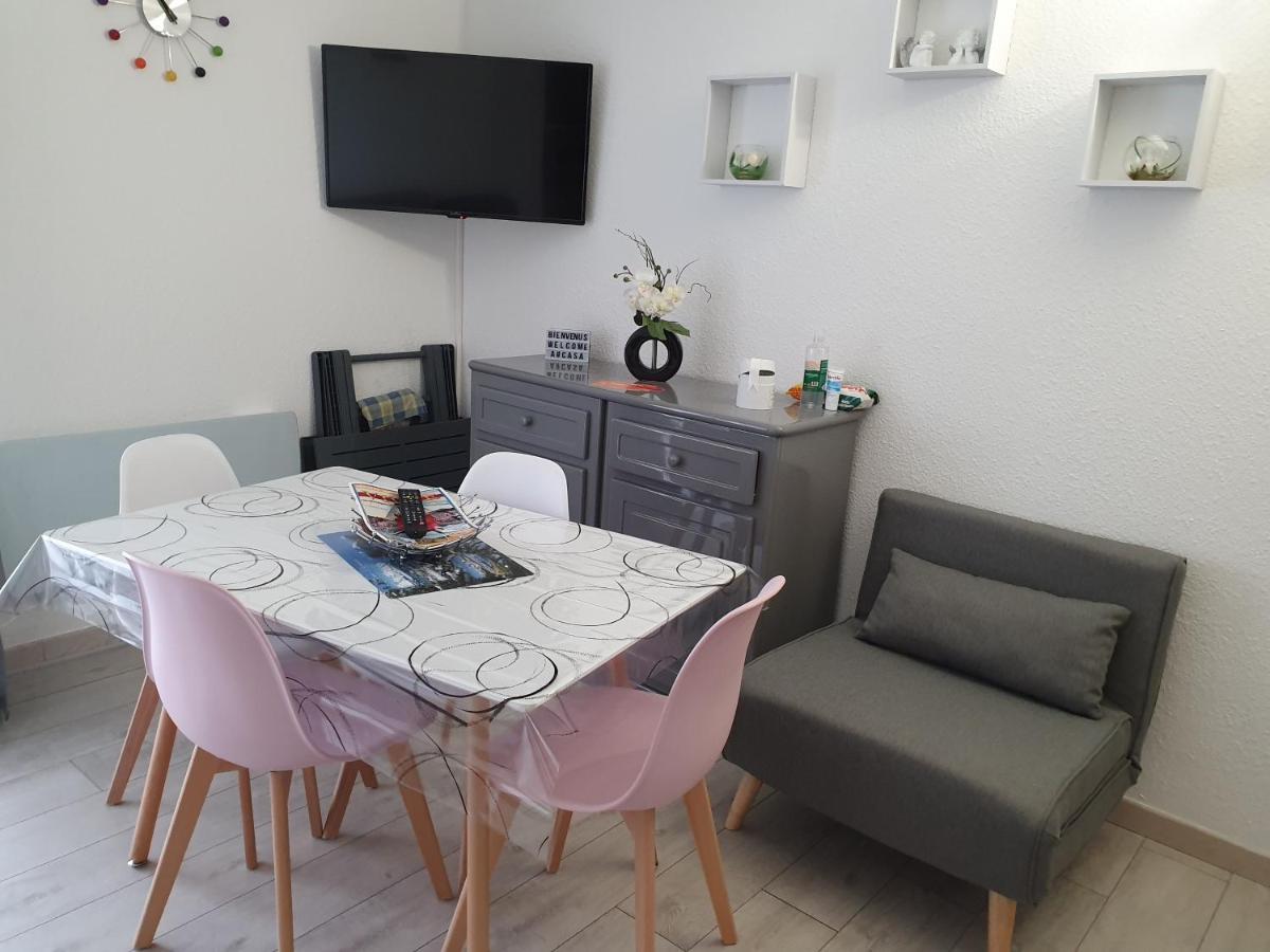 Apt Cosy, 4 Pers, Plein Centre Ville, Parking Offert Font-Romeu-Odeillo-Via Exterior foto